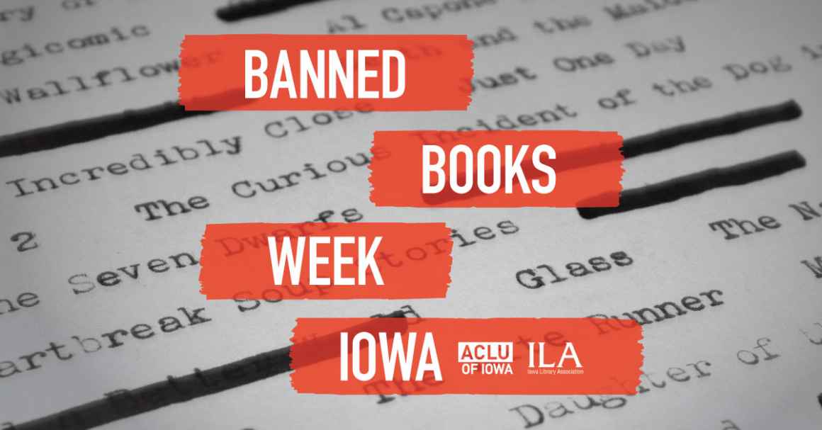 Challenged Books in Iowa Banned Books Week ACLU of Iowa